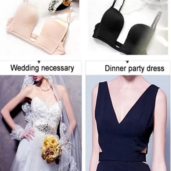 Deep V Bras 34B - Picture 4 of 4